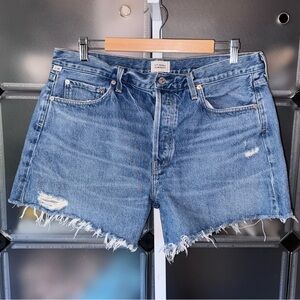 Citizens of Humanity Freida Denim Cut-Off Shorts Women’s Size 32